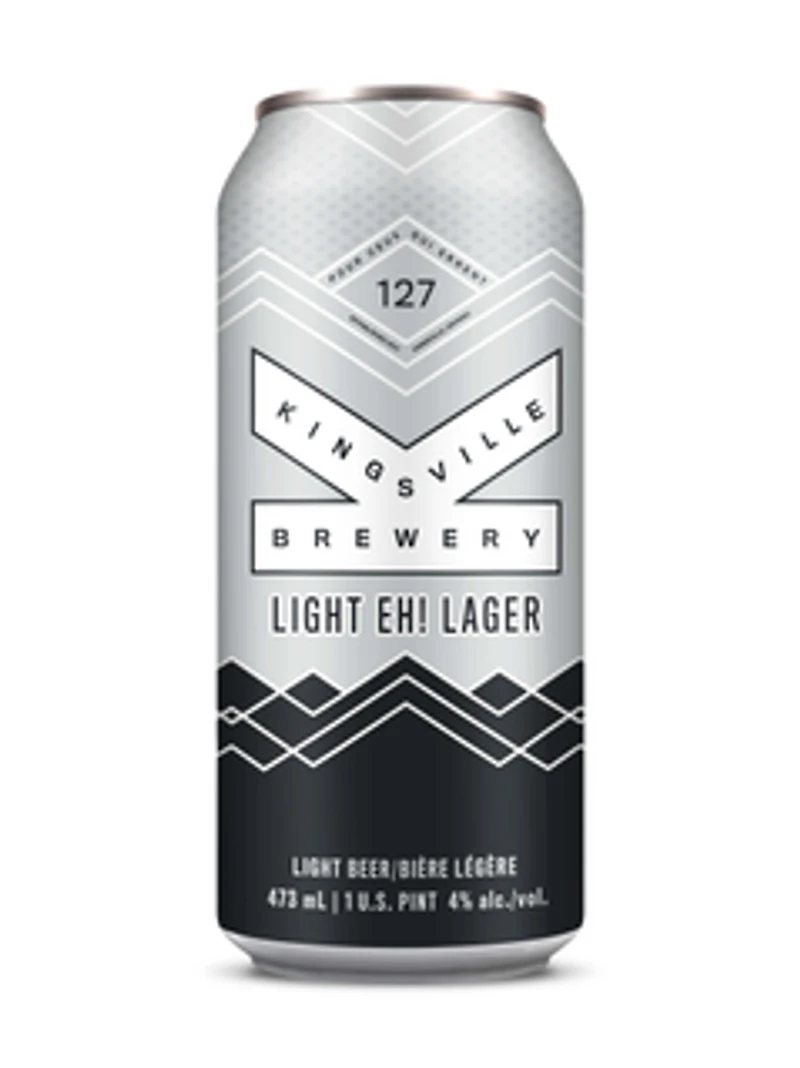 Kingsville Brewery Light Eh! Lager