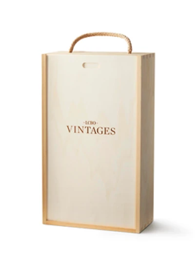 Vintages 2-Bottle Wooden Gift Box