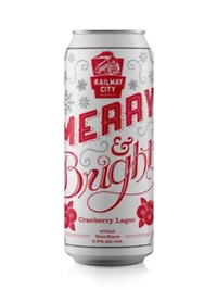 Railway City Merry & Bright Cranberry Lager