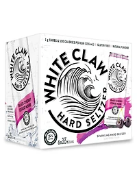 White Claw Hard Seltzer Black Cherry 6x355ml