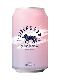 Stock And Row Cold Tea Raspberry Flavoured Cider