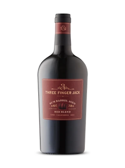 Three Finger Jack Rum Barrel Aged Red Blend 2021