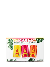 Ace Hill Tropical Vodka Soda Mixed Pack
