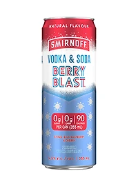 Smirnoff Vodka Soda Berry Blast