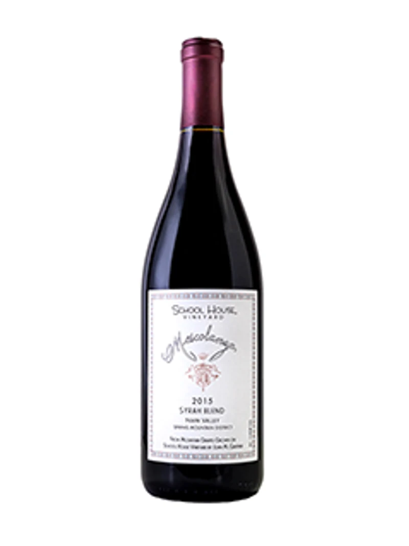School House Vineyard Mescolanza Syrah Blend 2015