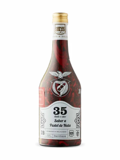 Licor 35 Creme De Pastel De Nata Edicao SL Benfica