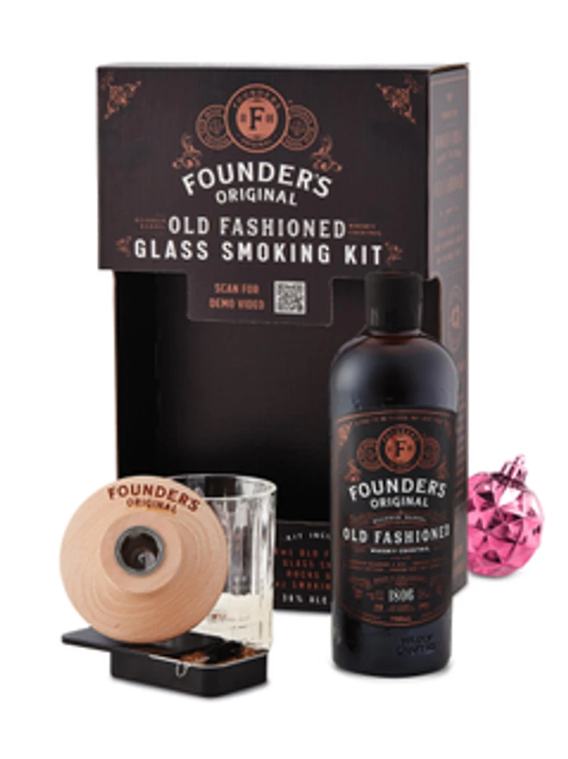 Founder's Original Old Fashioned Glass Smoking Kit