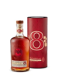 Bacardi 8 Gift Tube