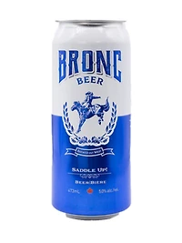 Last Spike Brewery Bronc Beer