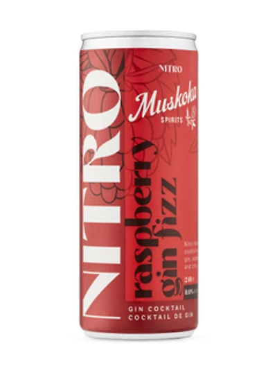 Muskoka Spirits Nitro Raspberry Gin Fizz