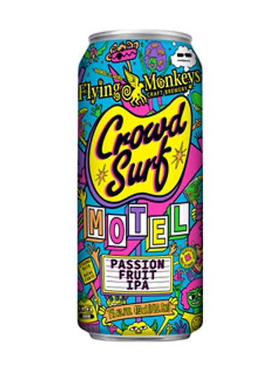 Flying Monkeys Crowd Surf Motel Passion Fruit IPA