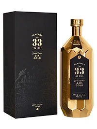 Laneway No. 33 Gin 24k Gold Bottle Limited Edition