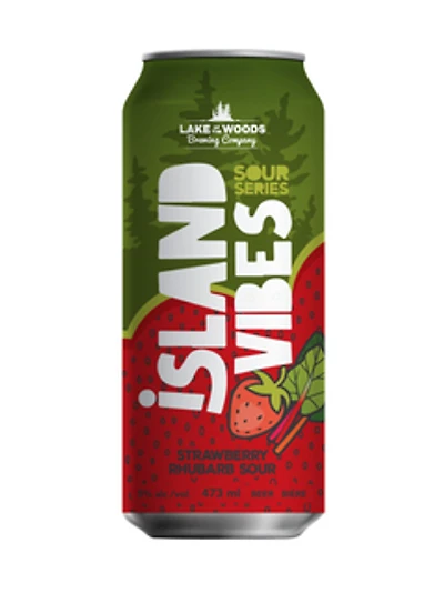 Lake Of The Woods Island Vibes Strawberry Rhubarb Sour