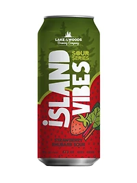 Lake Of The Woods Island Vibes Strawberry Rhubarb Sour