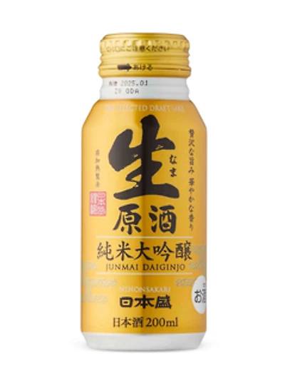NihonSakari Nama Genshu Daiginjo Gold Sake