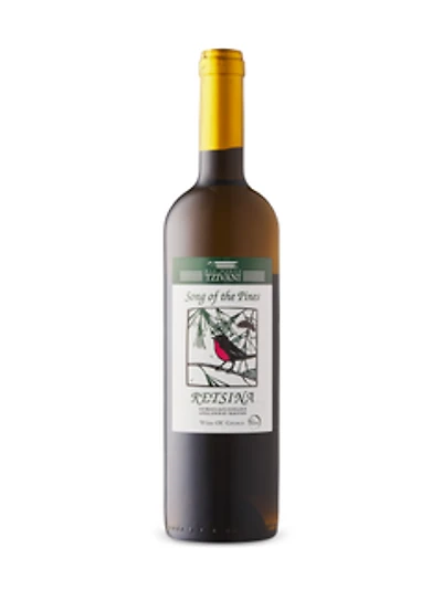 Tzivanis Song Of The Pines Retsina Organic