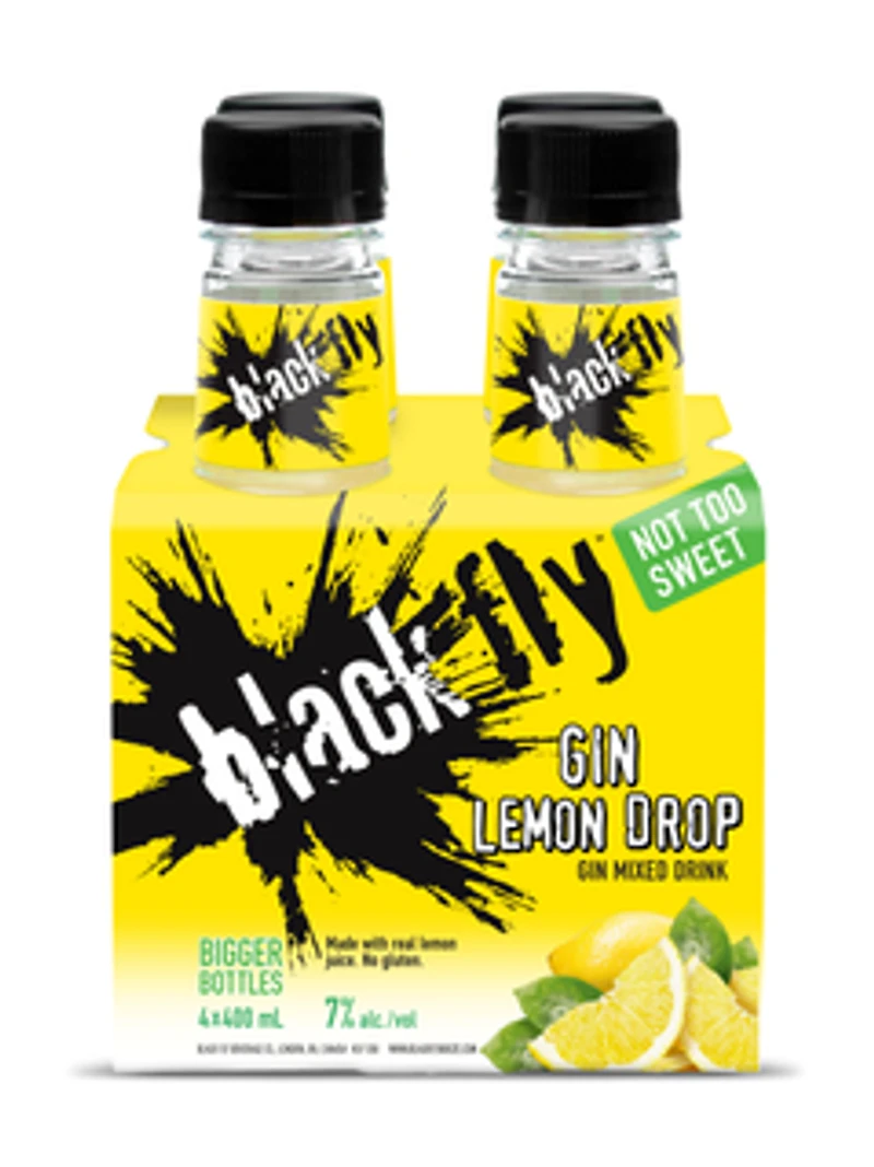 Black Fly Gin Lemon Drop