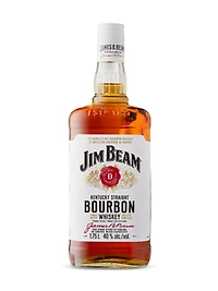 Jim Beam White Label Bourbon Whiskey