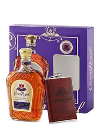 Crown Royal Whisky Gift Pack with Flask