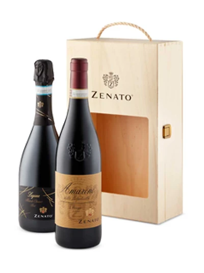 Zenato Amarone della Valpolicella Classico and Lugana Brut Classico