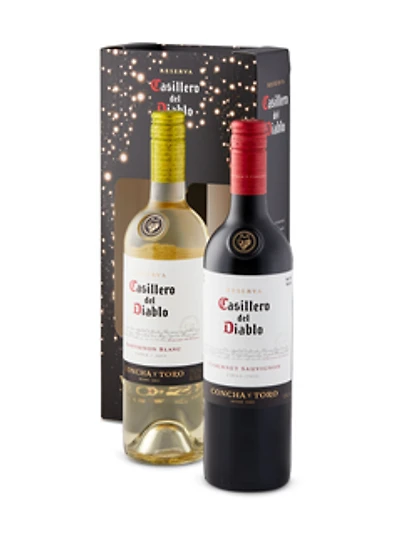 Casillero del Diablo Gift Pack - Cabernet Sauvignon & Sauvignon Blanc
