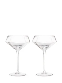 Seneca Martini Glass 2 Pack