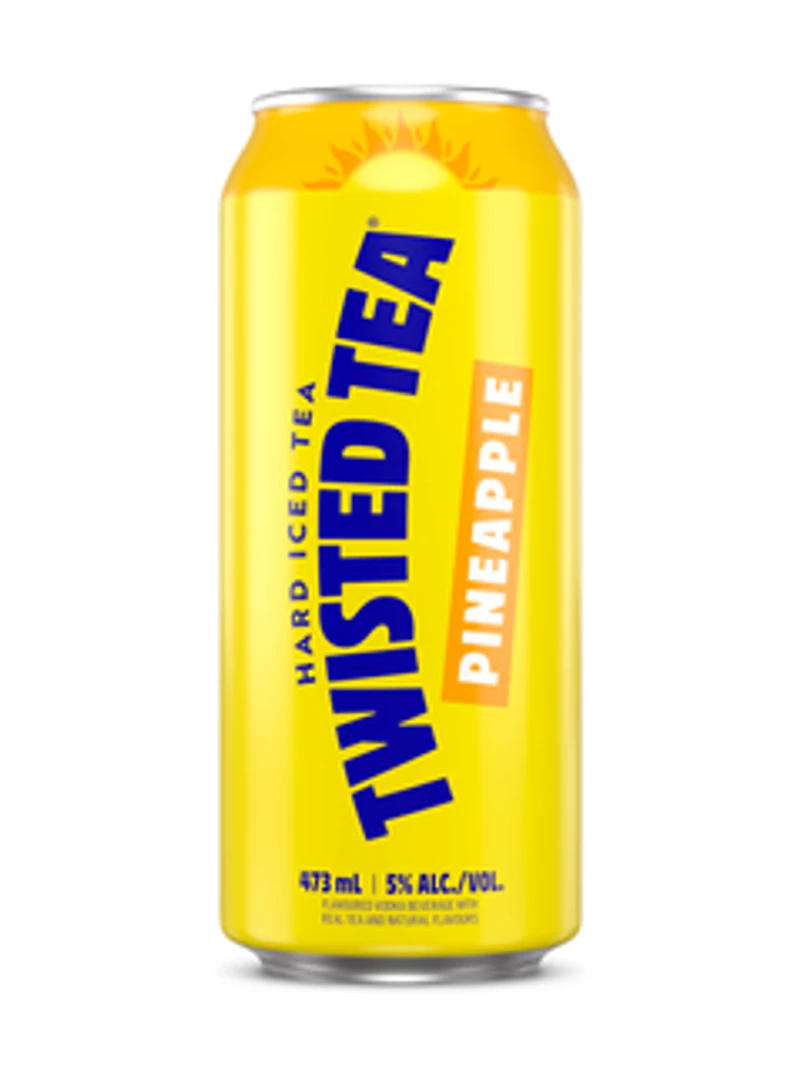 Twisted Tea Pineapple Tall Can
