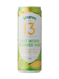 Seagram 13 Last Word