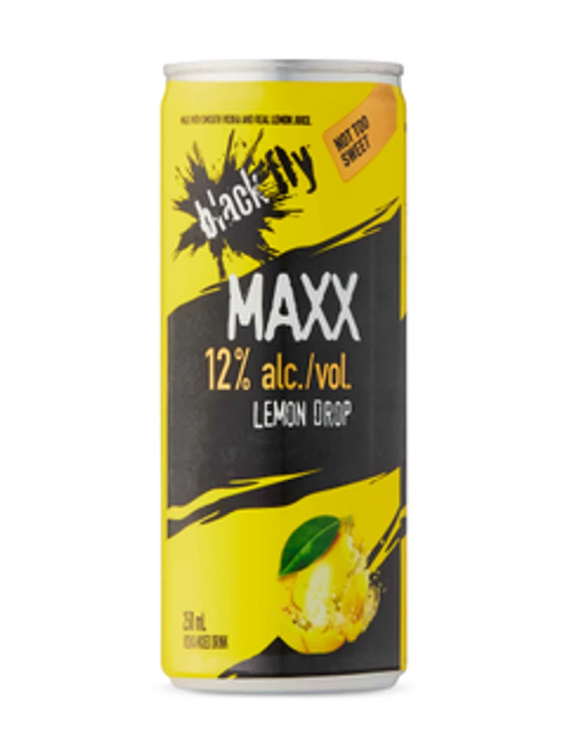 Black Fly MAXX Vodka Lemon Drop
