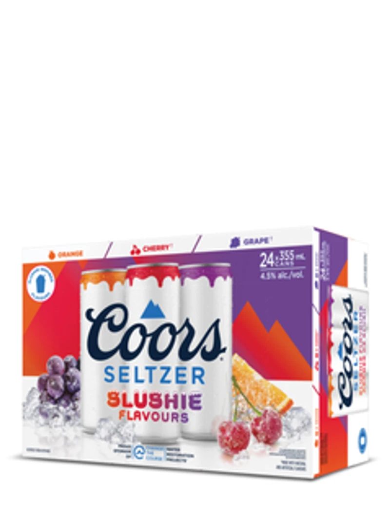 Coors Seltzer Slushie 24x355ml
