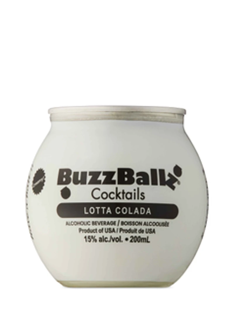 Buzzballz Cocktails Lotta Colada