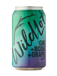 Gin & Soda Concord Grape Juice