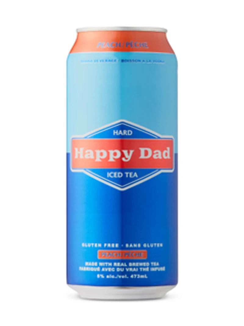 Happy Dad Hard Iced Tea Peach