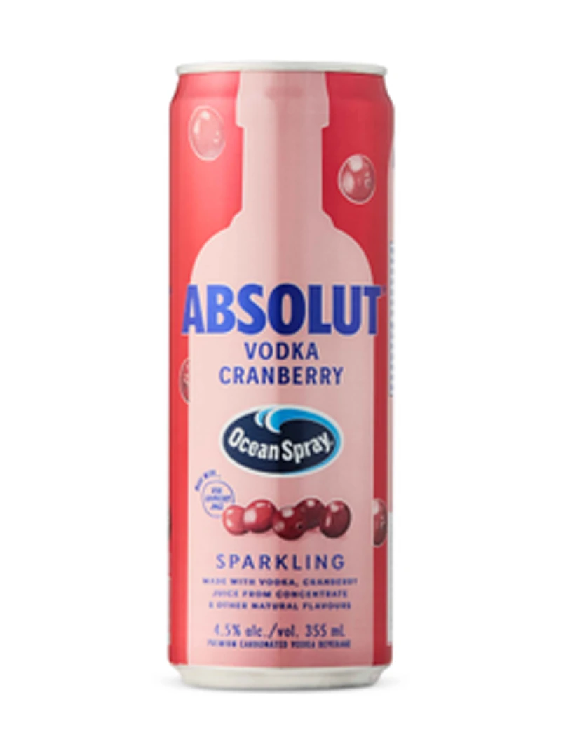 Absolut Ocean Spray Cranberry