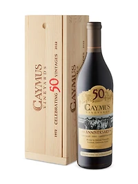 Caymus Napa Valley Cabernet Sauvignon 50th Anniversary in Wooden Box