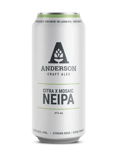 Anderson Craft Ales Citra Mosaic NEIPA