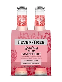 Fever-Tree Sparkling Pink Grapefruit 4x200mL