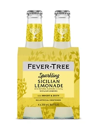 Fever-Tree Sparkling Sicillian Lemonade 4x200mL