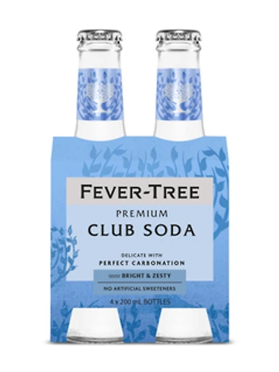 Fever-Tree Club Soda 4x200mL