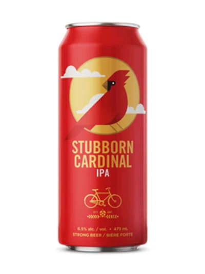 Bicycle Craft Brewery Stubborn Cardinal IPA