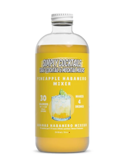 Simply Cocktails Pineapple Habanero Mixers
