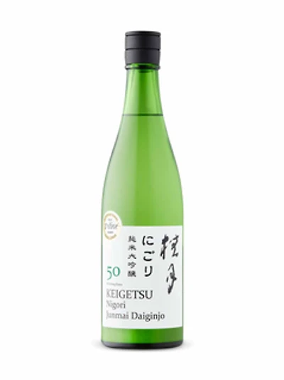 Keigetsu Nigori Junmai Daiginjo 50 Sake