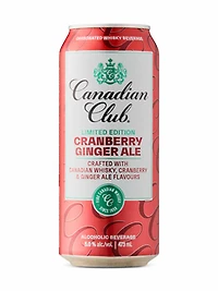 CANADIAN CLUB CRANBERRY GINGER ALE