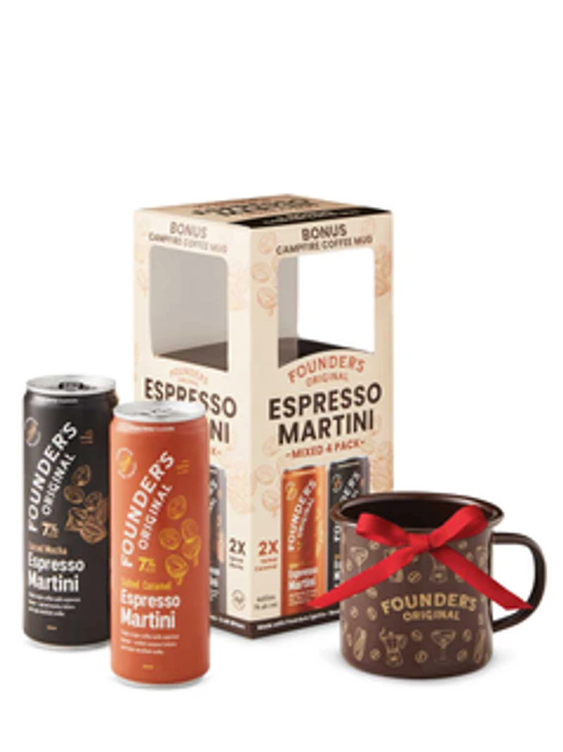 Founder's Original Espresso Martini Mug Gift Pack