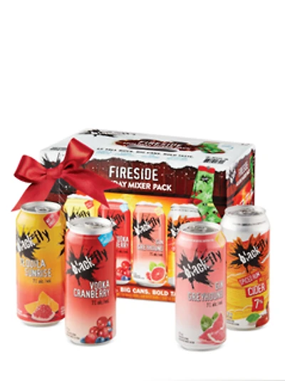Black Fly Fireside Holiday Mixer Pack