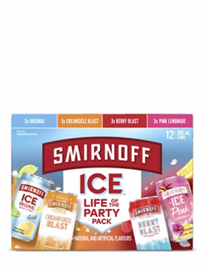 Smirnoff Ice Life Of The Party Pack 4260ml
