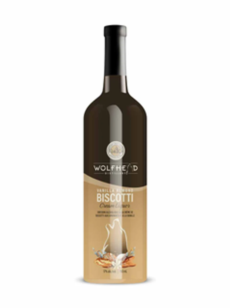 Wolfhead Vanilla Almond Biscotti Cream Liquor