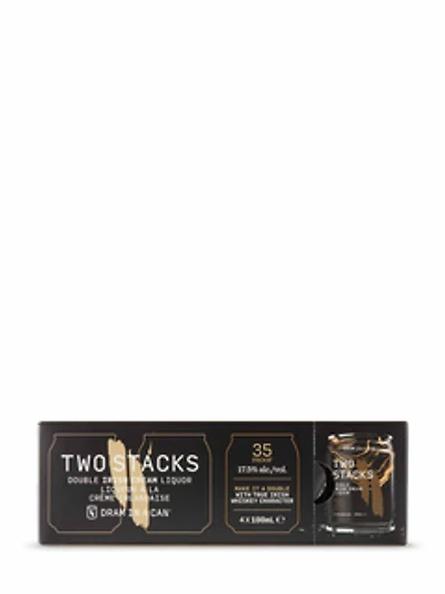 Two Stacks Double Irish Cream Liqueur Dram In A Can