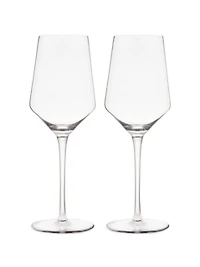 Stemmed Wine Glasses Set Of 2