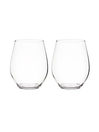 Stemless Wine Glasses Set Of 2